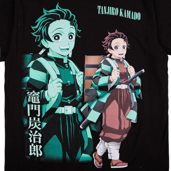 Demon Slayer Oversized Tanjiro T-Shirt - Picture 5 of 5
